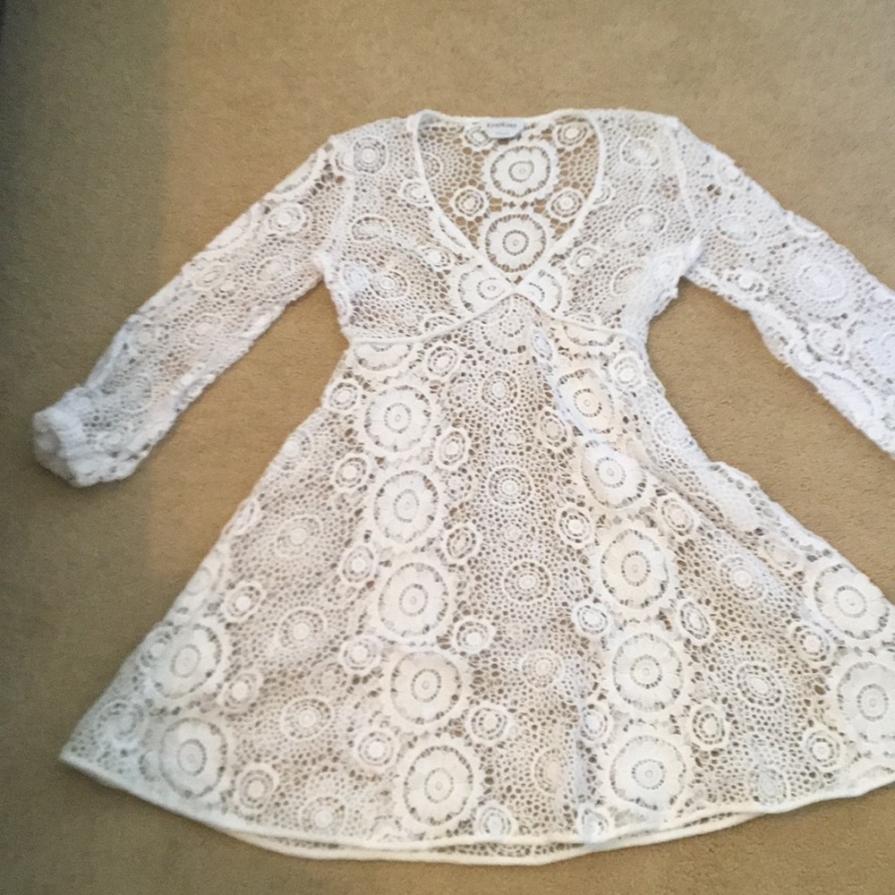 bebe dress/cover up